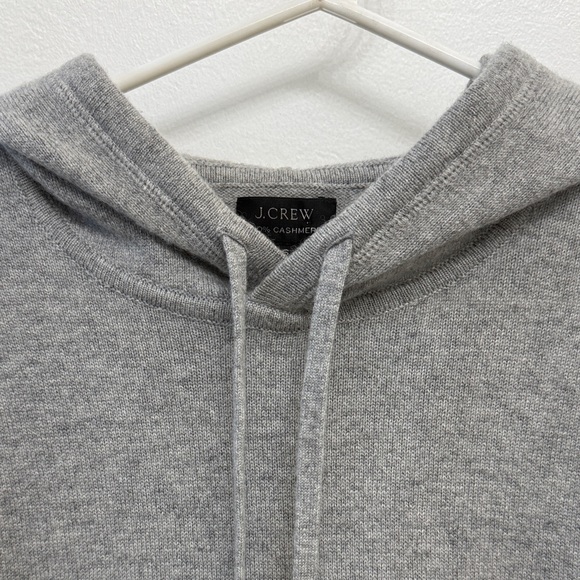 J. Crew Heather Gray Cashmere Knit - Picture 3 of 6
